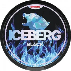 Black Light Nicotine Pouches by Ice Berg 20mg/g - Click & Vape
