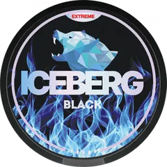 Black Light Nicotine Pouches by Ice Berg 20mg/g - Click & Vape