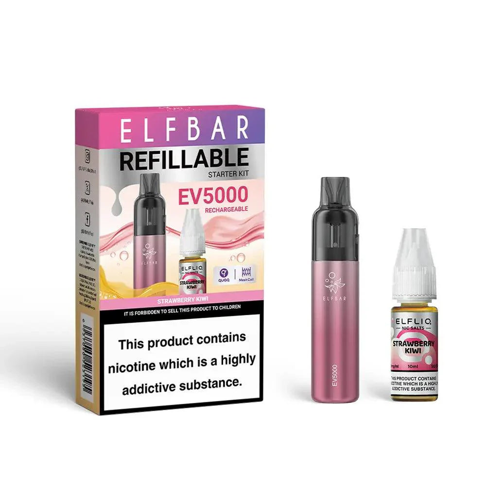 Elf Bar EV5000 Disposable Vape Pod Kit - Click & Vape