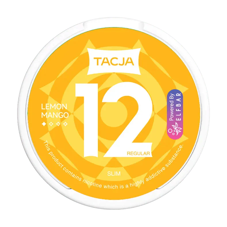Lemon Mango Mellow Taste Elfbar Tacja Nicotine Pouches - Click & Vape