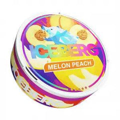 Melon Peach Extreme Nicotine Pouches by Ice Berg 150mg/g - Click & Vape